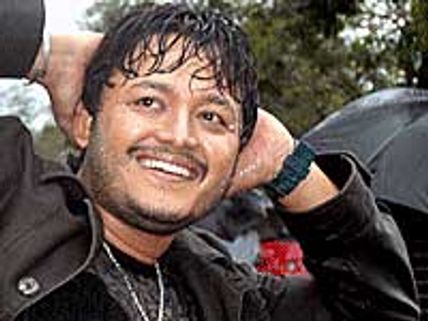 Ganesh on a break to be with family