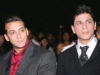 Salman takes on Shahrukh