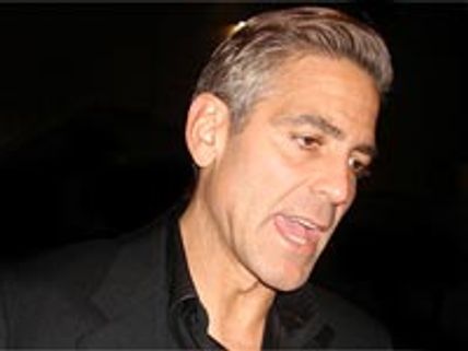 Clooney celebrated 48th b'day by throwing up!
