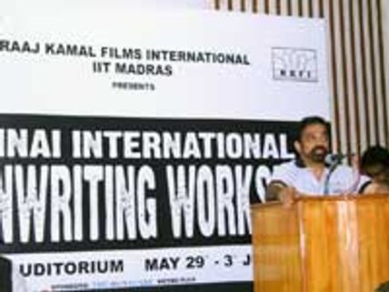 Kamal launches Screenplay Workshop at IIT!