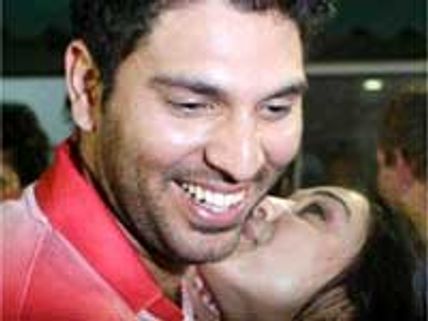 Preity seeing Yuvraj Singh?