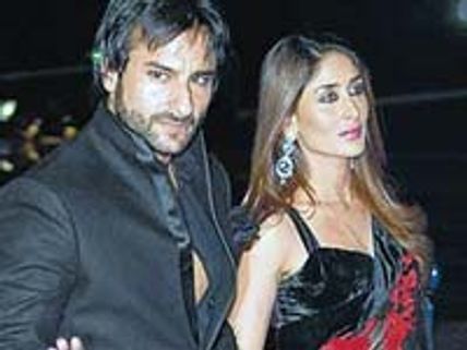 Saif and Kareena celebrate in their love nest