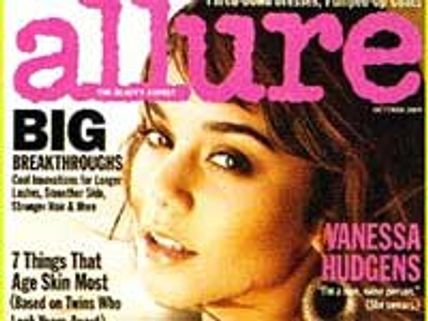 Vanessa Hudgens poses for Allure cover