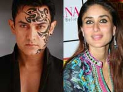 Aamir Khan-Kareena Kapoor drenched in the rain