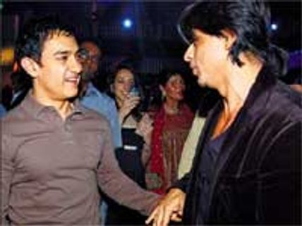Aamir Khan with Salman, Imran with Shahrukh Khan