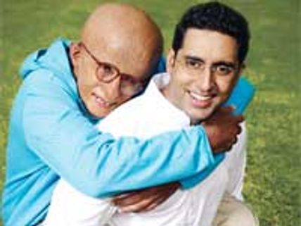 When Abhishek carried Amitabh  piggyback
