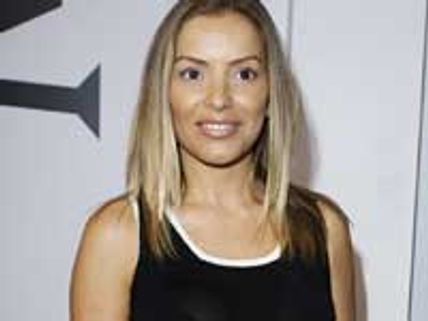 Elen Rives strips for new lingerie line