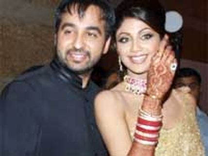 Shilpa and Raj's grand reception rocks