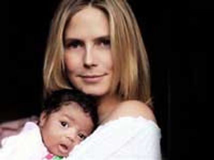 Heidi Klum, Seal release daughter's Pics