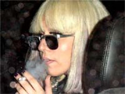 Lady Gaga under fire for smoking on stage