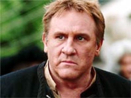 French actor Gerard Depardieu smashes car