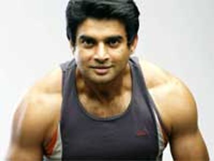 Madhavan at a book launch in Delhi