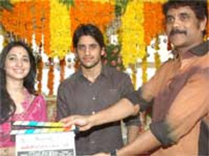 Naga Chaitanya-Tamanna movie launched