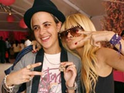 Lindsay’s ex Samantha Ronson goes banana after party spill