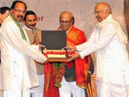 K Balachander honoured with ANR Award