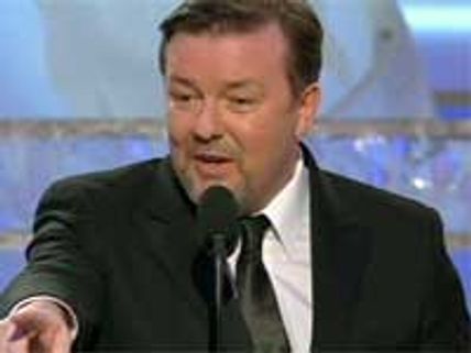 Ricky Gervais turns demon from comedian at Golden Globes