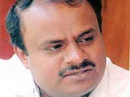 HD Kumaraswamy shoots for the film Shivakashi