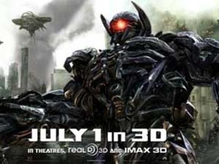 3D effects of Transformers 3 cost additional $30 million