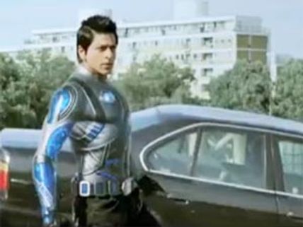 Shahrukh spending too much on Ra.One!