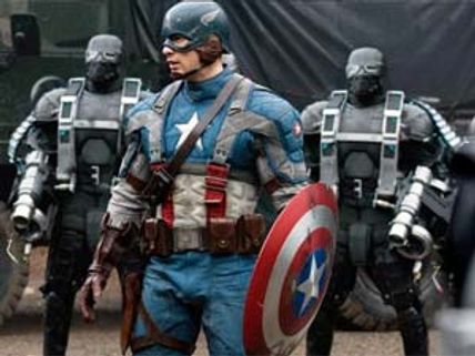Chris Evans in love with 'Captain America' costume