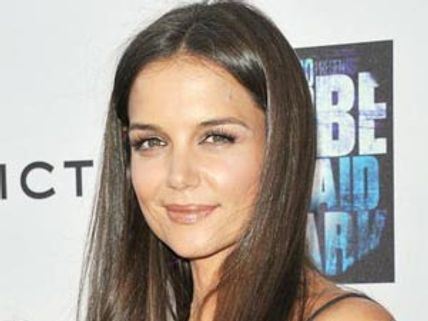 Katie Holmes shows sexy back DBATD Premiere