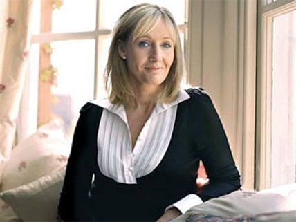 Warner Bros presents a diamond bracelet to JK Rowling