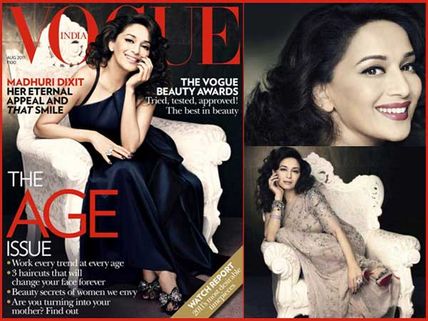 Madhuri Dixit shows off her eternal appeal on Vogue