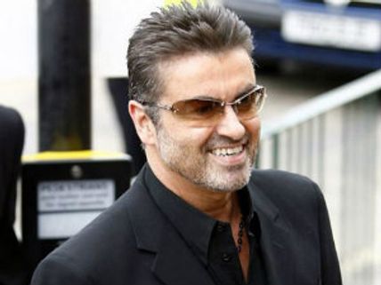 George Michael announces his split from boyfriend
