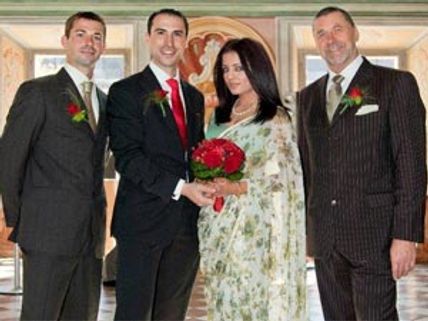  Celina Jaitley marries Austrian beau Peter Hagg