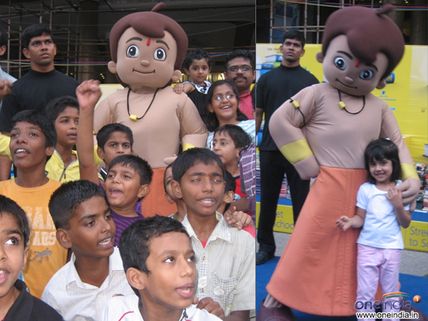Chhota Bheem supports underprivileged children's cause