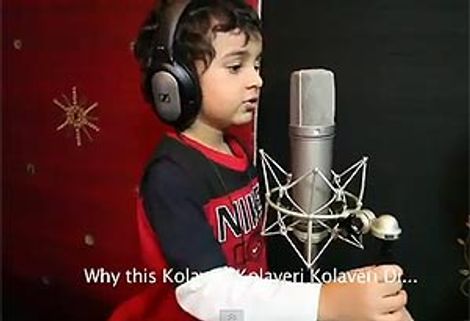 'Kolaveri Di' has a milk version by Sonu Nigam's son