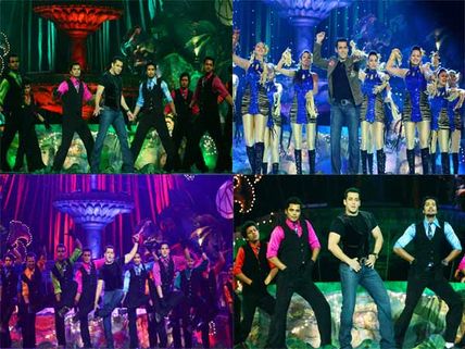 Salman Khan’s dhinkachika act at Colors Golden Petal Awards