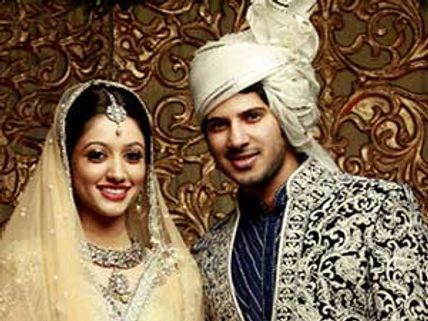 Mammootty's son Dulquar Salman weds Amal Sufiya