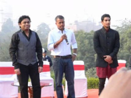 AR Rahman launches Ek Deewana Tha music near Taj Mahal