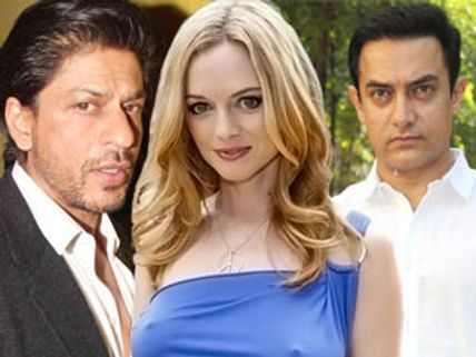 Heather Graham dumps Aamir Khan for Shahrukh
