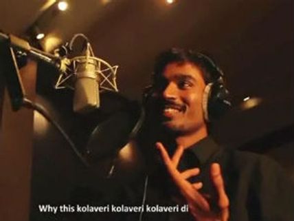 Dhanush gets little out of 'Kolaveri di'!