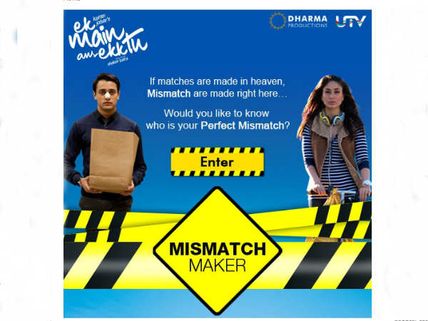 Ek Main Aur Ekk Tu team launches The Mismatch Maker