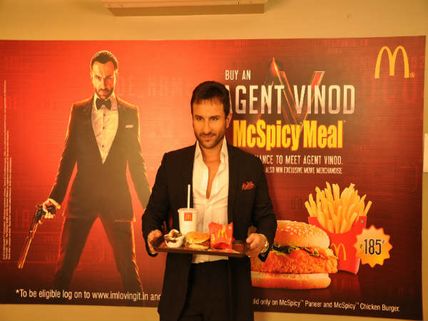 Agent Vinod McSpicy meal now at an outlet near you
