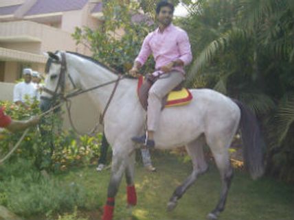 Ram Charan Teja's in-laws gift him a royal white stallion