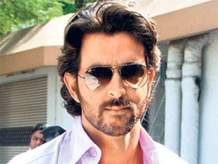 Why is Hrithik Roshan staying in a hotel?