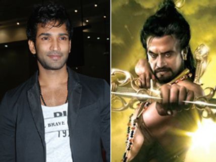 Aadhi gushes on shooting with Rajini for Kochadaiyaan