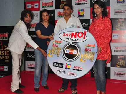Dil Raju, Lakshmi Manchu launch campaign against music piracy