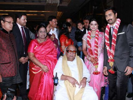 Pictures: Celebrities galore at Sneha-Prasanna's wedding