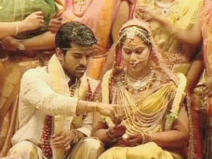 Marriage Pictures: Superstars bless Ram Charan-Upasana