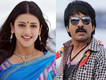 Shruti Hassan teaming up with Ravi Teja for Balupu?
