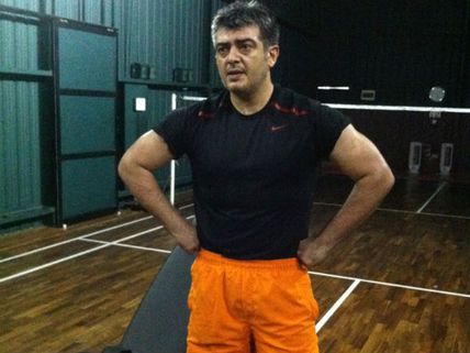 Picture: Ajith Kumar sweating it out