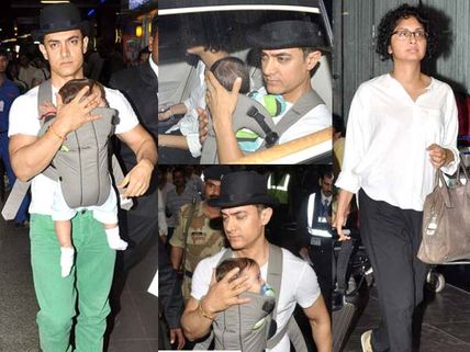 Check Out: Azad Rao Khan's first foreign trip with dad Aamir Khan!