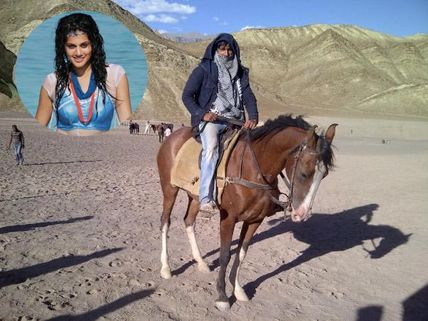 Tapsee posts Gopichand's first look in Buzkashi sequence