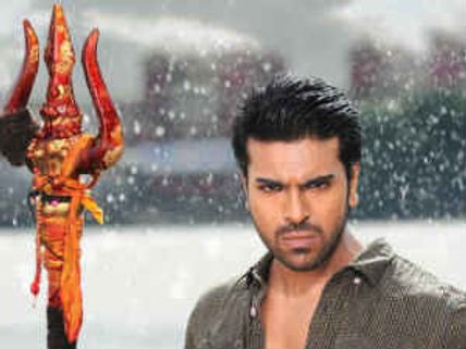 Ram Charan Teja shoots for Chiranjeevi's song in Iceland