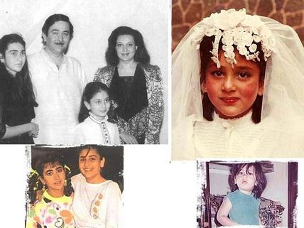 Charming Kareena Kapoor's  unseen childhood pictures